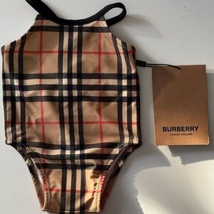 Burberry Plaid Baby Swimsuit